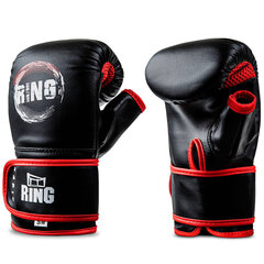 MMA перчатки Ring Rapid (RR-45) S/M, черные цена и информация | Боевые искусства | pigu.lt