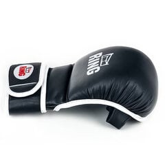 Перчатки MMA Ring Wave (RR-60) L, черные цена и информация | Боевые искусства | pigu.lt