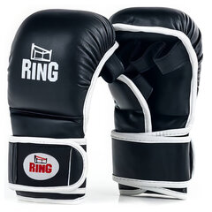 Перчатки Ring Wave (RR-60) XXL, черные цена и информация | Боевые искусства | pigu.lt