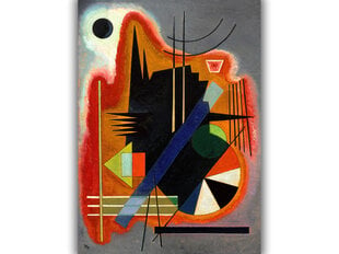 Reprodukcija Keli Patarimai, 1925, Wassily Kandinsky цена и информация | Репродукции, картины | pigu.lt