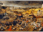 Reprodukcija Mirties triumfas, 1608, Pieter Brueghel The Younger
