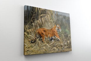 Reprodukcija Tigras Wilhelm Kuhnert kaina ir informacija | Reprodukcijos, paveikslai | pigu.lt
