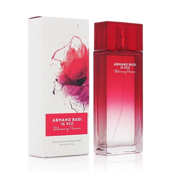 Tualetinis vanduo Armand Basi In Red Blooming Passion EDT moterims, 100 ml kaina ir informacija | Kvepalai moterims | pigu.lt