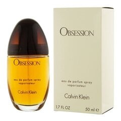 Kvapusis vanduo Calvin Klein Obsession EDP moterims, 50 ml kaina ir informacija | Kvepalai moterims | pigu.lt