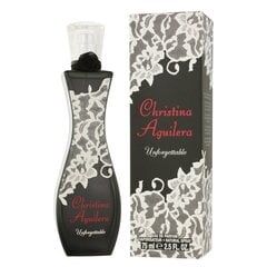 Женская парфюмерия Christina Aguilera EDP Unforgettable 75 ml цена и информация | Женские духи | pigu.lt
