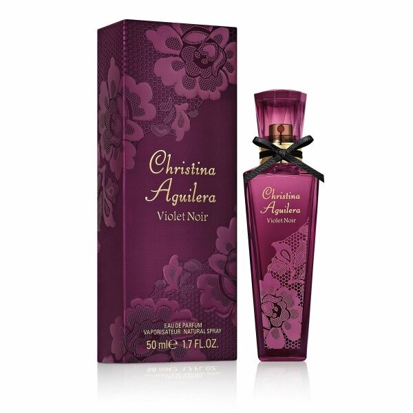 Kvapusis vanduo Christina Aguilera Violet Noir EDP moterims, 50 ml kaina ir informacija | Kvepalai moterims | pigu.lt