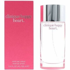 Kvapusis vanduo Clinique Happy Heart EDP moterims, 100 ml kaina ir informacija | Kvepalai moterims | pigu.lt