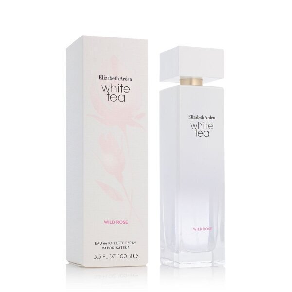 Tualetinis vanduo Elizabeth Arden White Tea Wild Rose EDT moterims, 100 ml kaina ir informacija | Kvepalai moterims | pigu.lt