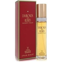 Женская парфюмерия Elizabeth Taylor EDT Diamonds And Rubies 50 ml цена и информация | Женские духи | pigu.lt