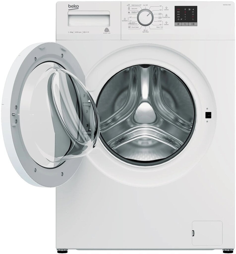 Beko WUE6511BW kaina ir informacija | Skalbimo mašinos | pigu.lt