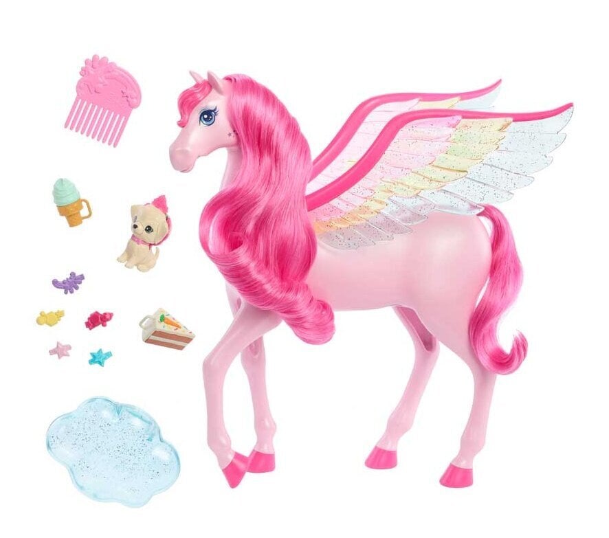 Žirgas Pegasas Barbie Touch of Magic цена и информация | Žaislai mergaitėms | pigu.lt