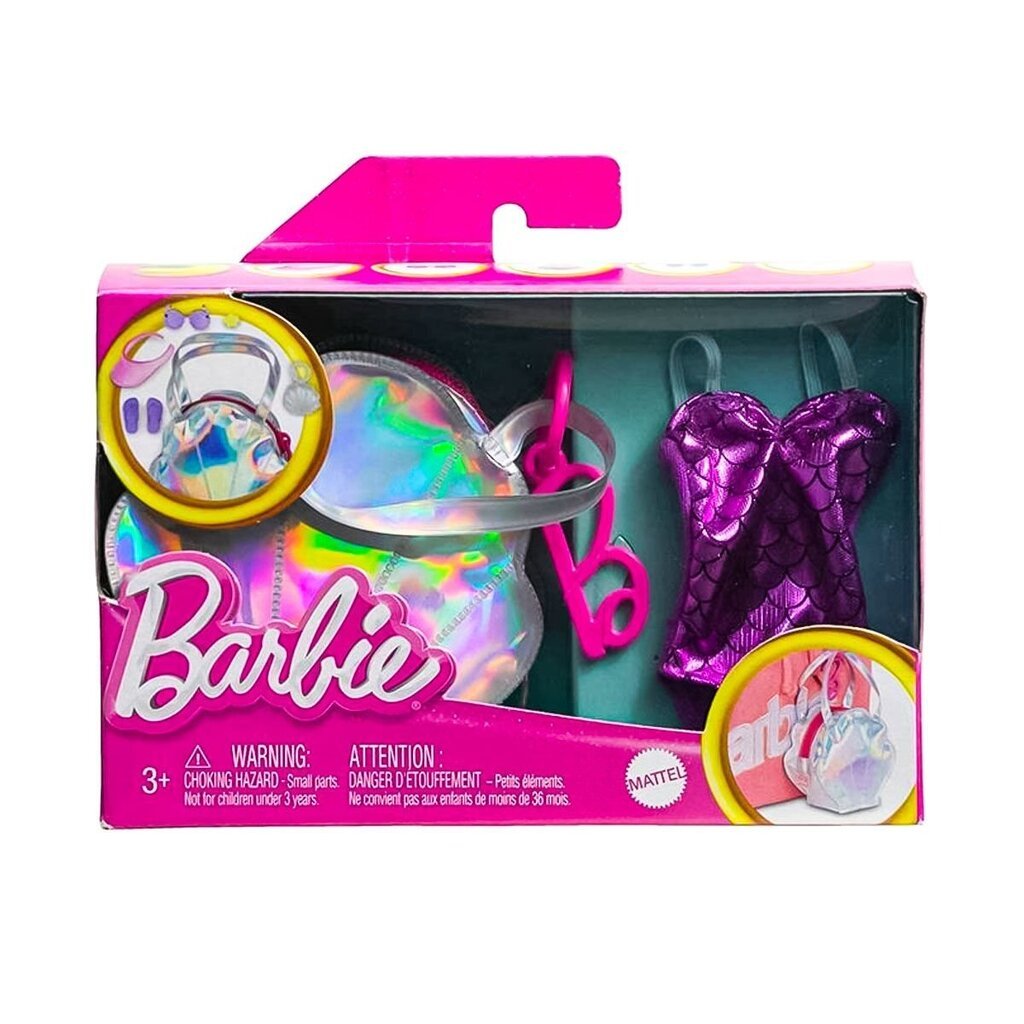 Mados priedų ir rankinės rinkinys Barbie цена и информация | Žaislai mergaitėms | pigu.lt