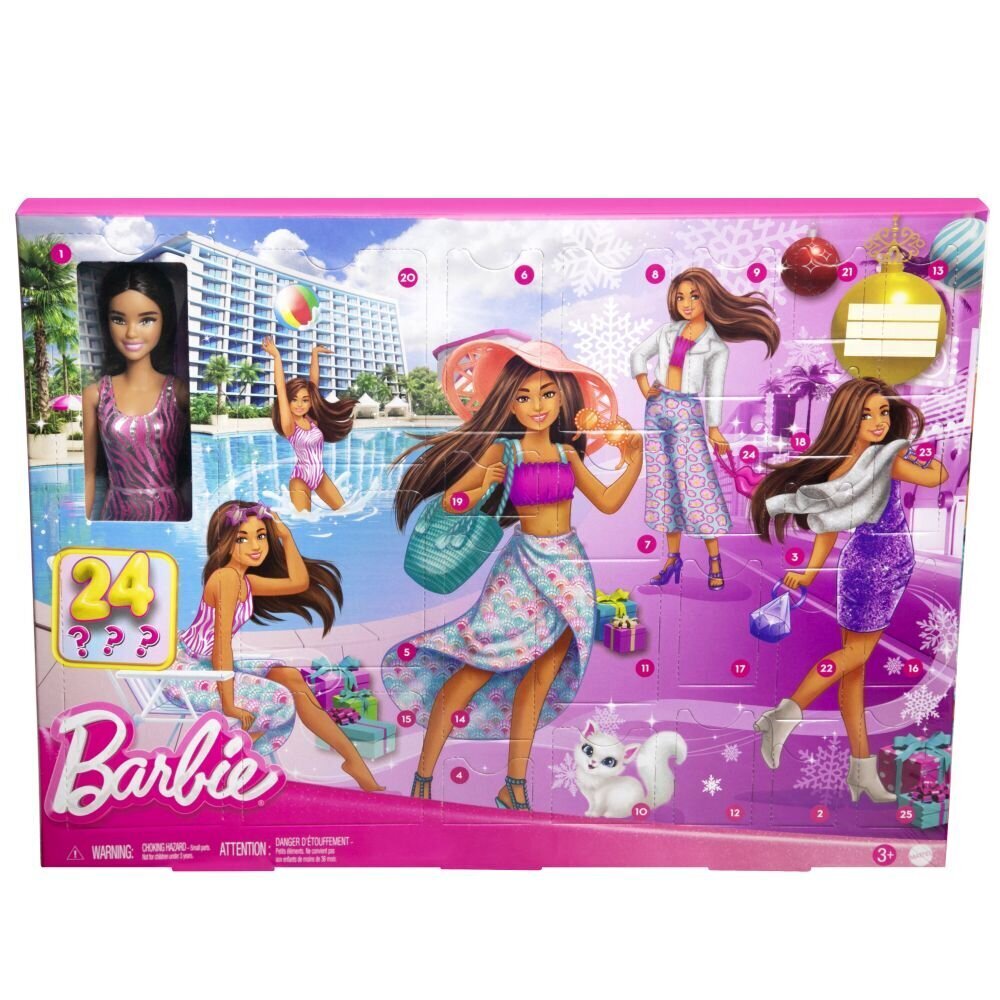Advento kalendorius Barbie Fab kaina ir informacija | Žaislai mergaitėms | pigu.lt