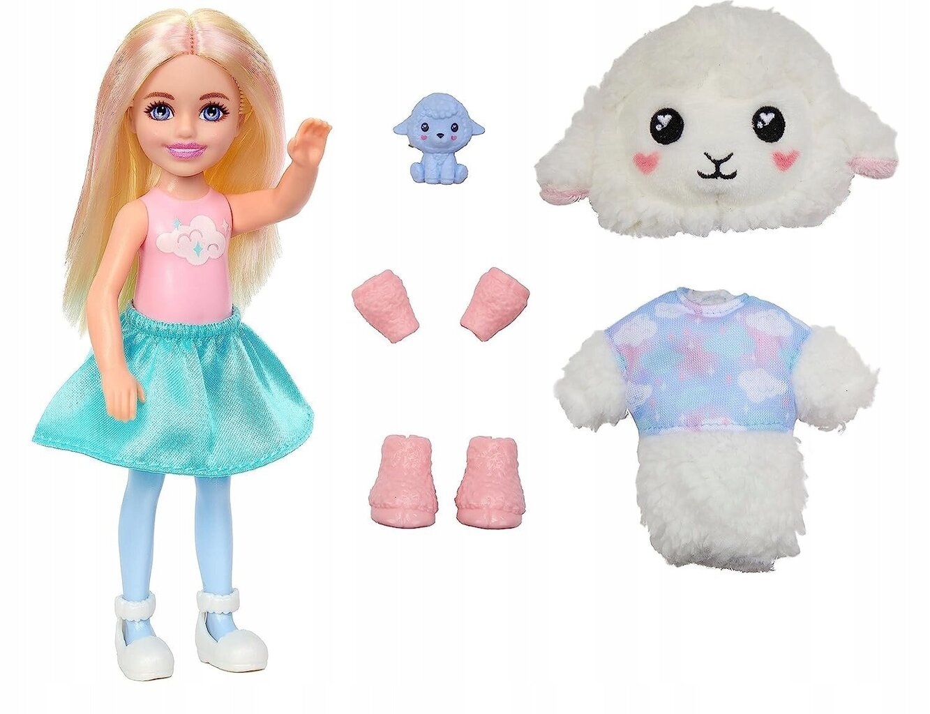 Lėlė Barbie Čelsės Cutie Reveal kaina ir informacija | Žaislai mergaitėms | pigu.lt