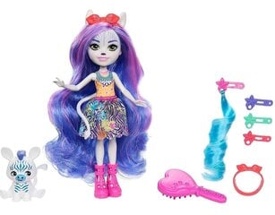 Lėlė zebrė Enchantimals Glam & Party kaina ir informacija | Žaislai mergaitėms | pigu.lt
