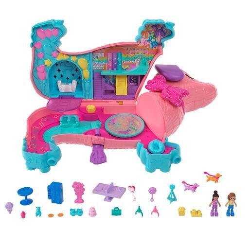 Šunelio žaidimų rinkinys Polly Pocket Mattel kaina ir informacija | Žaislai mergaitėms | pigu.lt
