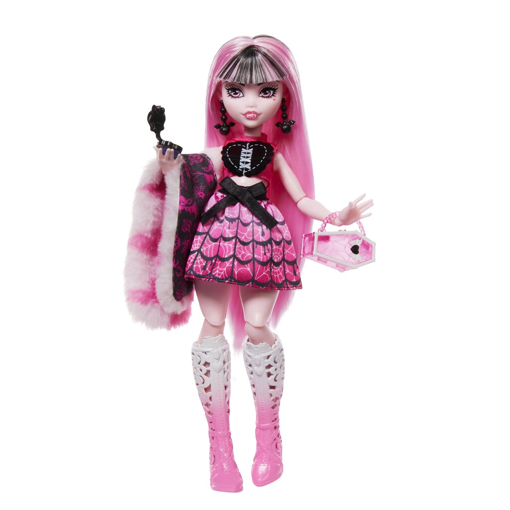 Lėlė Drakulaura Monster High Skulltimates siurprizų rinkinys kaina ir informacija | Žaislai mergaitėms | pigu.lt