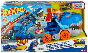 Rinkinys Hot wheels Transformeris T-Rex kaina ir informacija | Hot Wheels Vaikams ir kūdikiams | pigu.lt