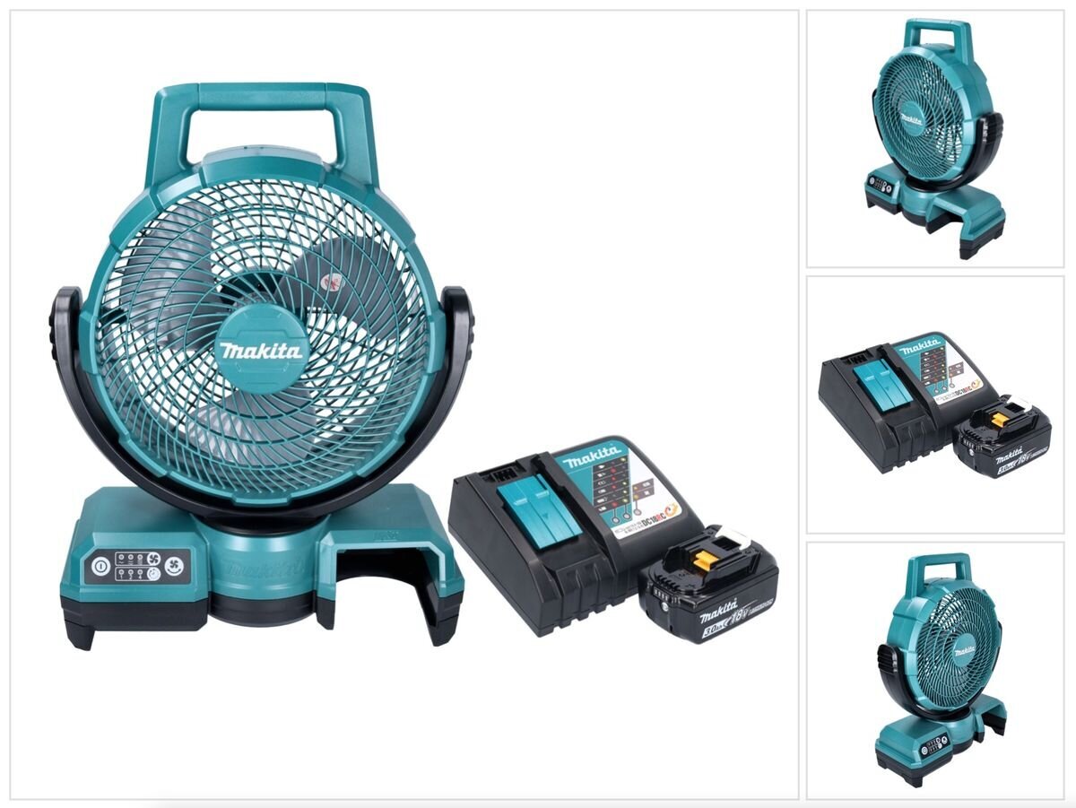 Akumuliatorinis ventiliatorius Makita DCF 203 RF1 kaina ir informacija | Ventiliatoriai | pigu.lt