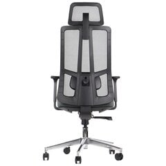 Biuro kėdė Stema Akcent, pilka/juoda kaina ir informacija | Biuro kėdės | pigu.lt