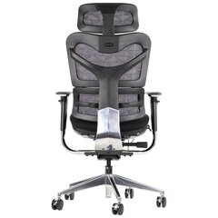 Biuro kėdė ErgoNew S7, audinio sėdynė, juoda kaina ir informacija | Biuro kėdės | pigu.lt