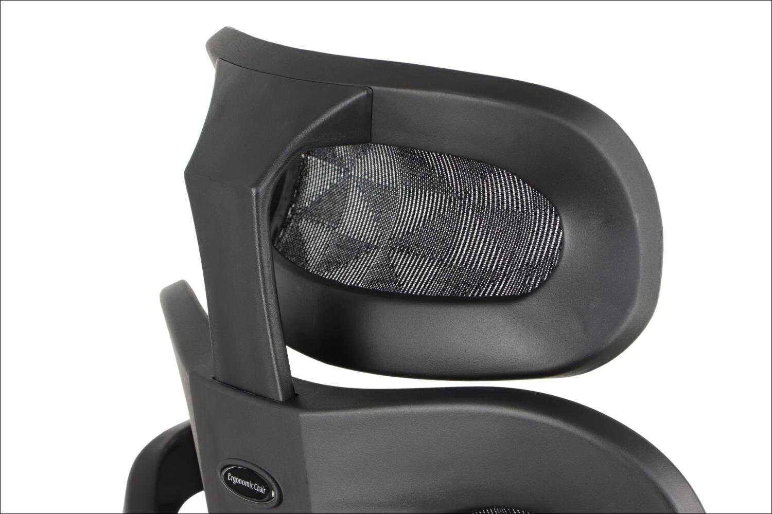 Biuro kėdė ErgoNew S7, tinklinė sėdynė, juoda цена и информация | Biuro kėdės | pigu.lt