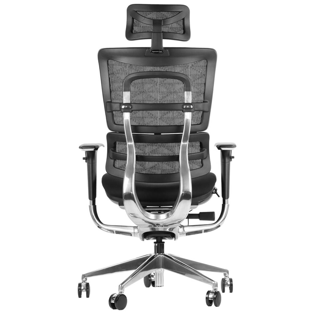 Biuro kėdė ErgoNew S8, audinio sėdynė, juoda kaina ir informacija | Biuro kėdės | pigu.lt
