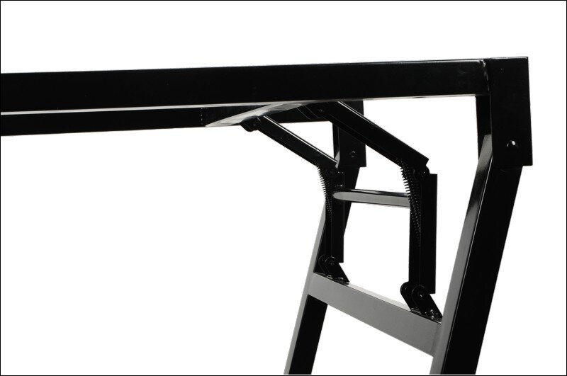 Sulankstomas stalo rėmas Stema NY-A024, 116x56 cm, pilkas kaina ir informacija | Kiti priedai baldams | pigu.lt