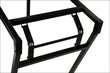Sulankstomas stalo rėmas Stema NY-A024, 116x56 cm, juodas kaina ir informacija | Kiti priedai baldams | pigu.lt
