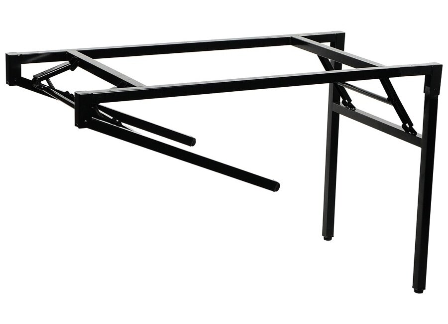 Sulankstomas stalo rėmas Stema NY-A024, 116x56 cm, juodas kaina ir informacija | Kiti priedai baldams | pigu.lt