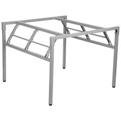 Каркас складной столешницы NY-A024 KW. - 96x96 см, алюминий цена и информация | Другие принадлежности для мебели | pigu.lt