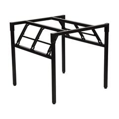 Каркас складной столешницы NY-A024 KW. - 96x96 см, черный цена и информация | Другие принадлежности для мебели | pigu.lt
