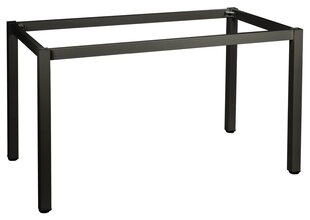 Металлический каркас стола, 116x66x72,5 см, черный цена и информация | Другие принадлежности для мебели | pigu.lt