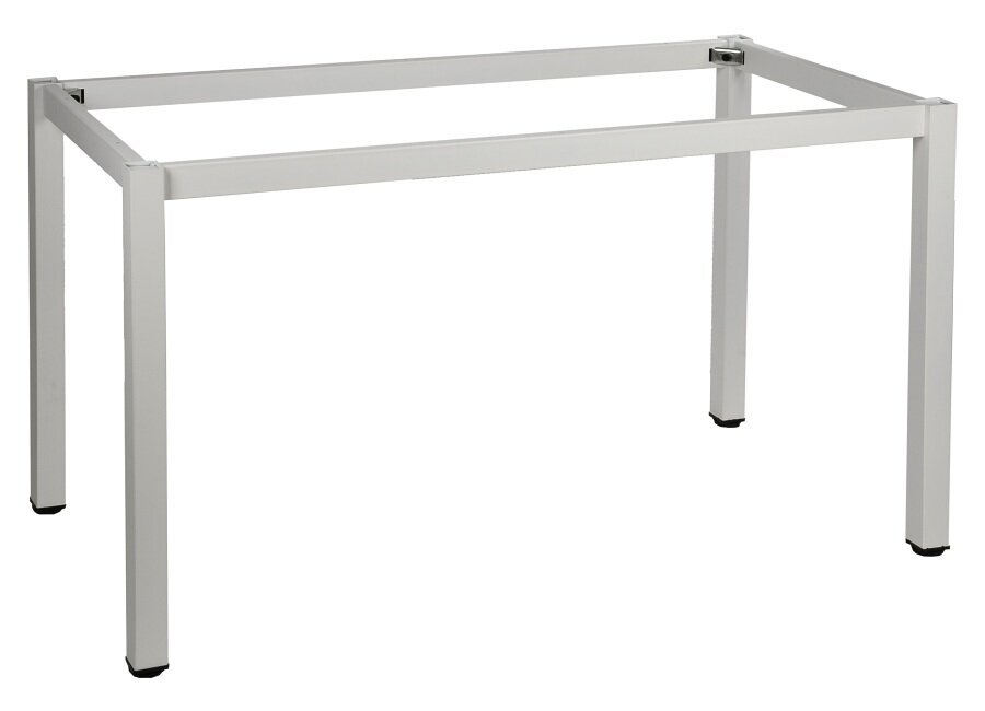 Metalinis stalo rėmas Stema, 136x66x72,5 cm, balta цена и информация | Kiti priedai baldams | pigu.lt