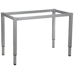 Каркас регулируемого стола NY-A057/K - 136x66 см, алюминий цена и информация | Другие принадлежности для мебели | pigu.lt