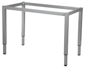 Каркас регулируемого стола NY-A057/K - 136x66 см, алюминий цена и информация | Другие принадлежности для мебели | pigu.lt