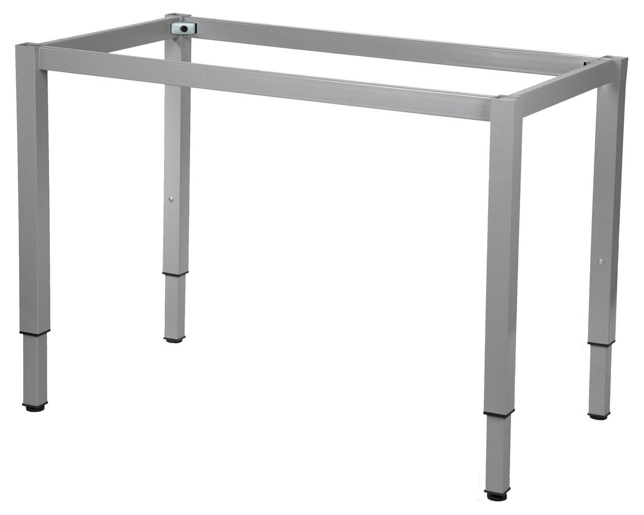 Reguliuojamas stalo rėmas Stema Meble NY-A057/K - 136x66 cm, sidabrinis kaina ir informacija | Kiti priedai baldams | pigu.lt