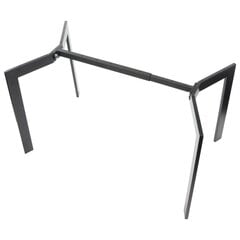 Stalo rėmas NY-HF05RB, 78 cm, juodas kaina ir informacija | Kiti priedai baldams | pigu.lt