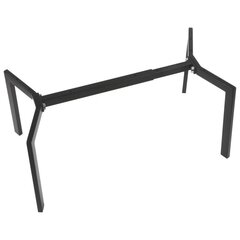 Каркас стола NY-L01, регулируемая длина, h=42 см, черный цена и информация | Другие принадлежности для мебели | pigu.lt