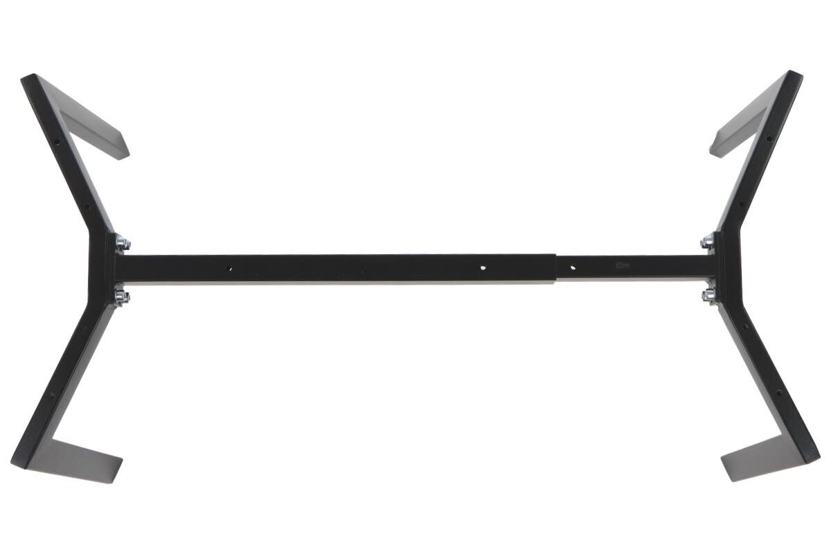 Stalo rėmas NY-L01, 42 cm, juodas kaina ir informacija | Kiti priedai baldams | pigu.lt