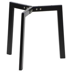 Stalo rėmas NY-L02, 55x42 cm, juodas kaina ir informacija | Kiti priedai baldams | pigu.lt