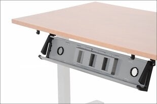Rašomojo stalo priedas Stema Meble ST-KPZ-01, pilkas kaina ir informacija | Kiti priedai baldams | pigu.lt