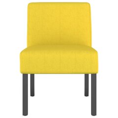 Poilsio kėdė vidaXL, geltona kaina ir informacija | Svetainės foteliai | pigu.lt
