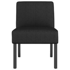 Poilsio kėdė vidaXL, juoda kaina ir informacija | Svetainės foteliai | pigu.lt