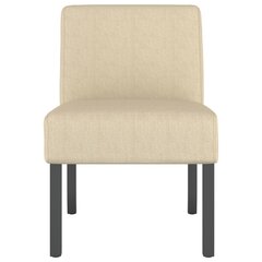 Poilsio kėdė vidaXL, smėlio kaina ir informacija | Svetainės foteliai | pigu.lt