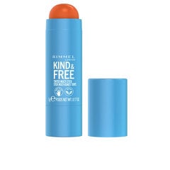 Rimmel Kind &amp; Free Многофункциональный карандаш для макияжа 004 Tangerine Dream, 5 г цена и информация | Пудры, базы под макияж | pigu.lt