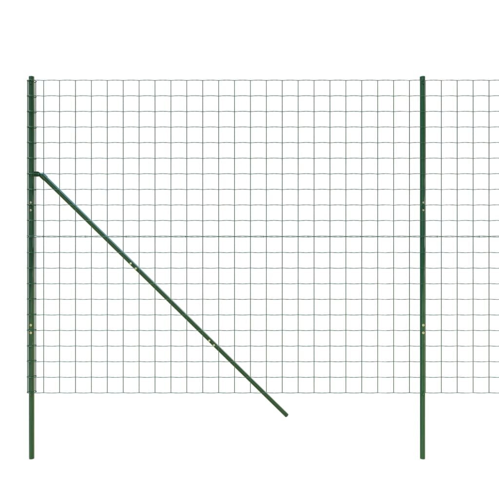 Vielinė tinklinė tvora vidaXL 1,8x10m kaina ir informacija | Tvoros ir jų priedai | pigu.lt