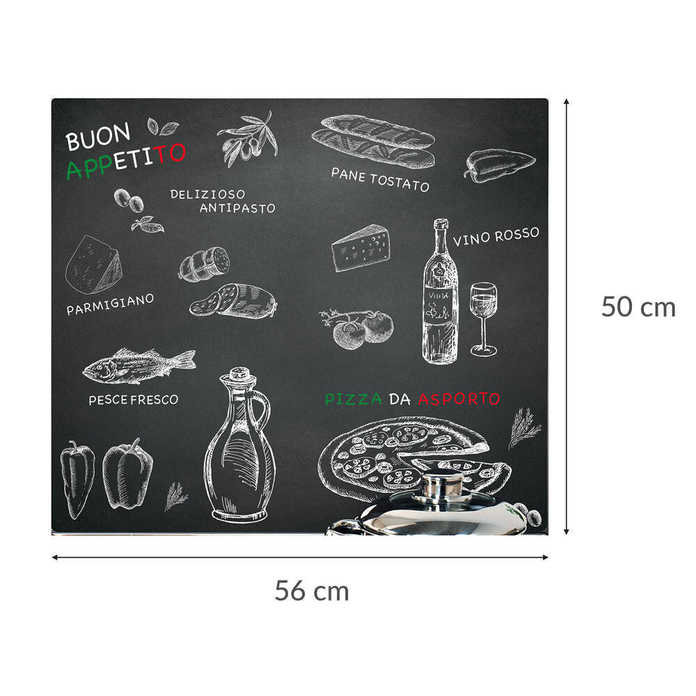 Kesper apsauginė viryklės plokštelė, 50x50 cm kaina ir informacija | Virtuvės įrankiai | pigu.lt