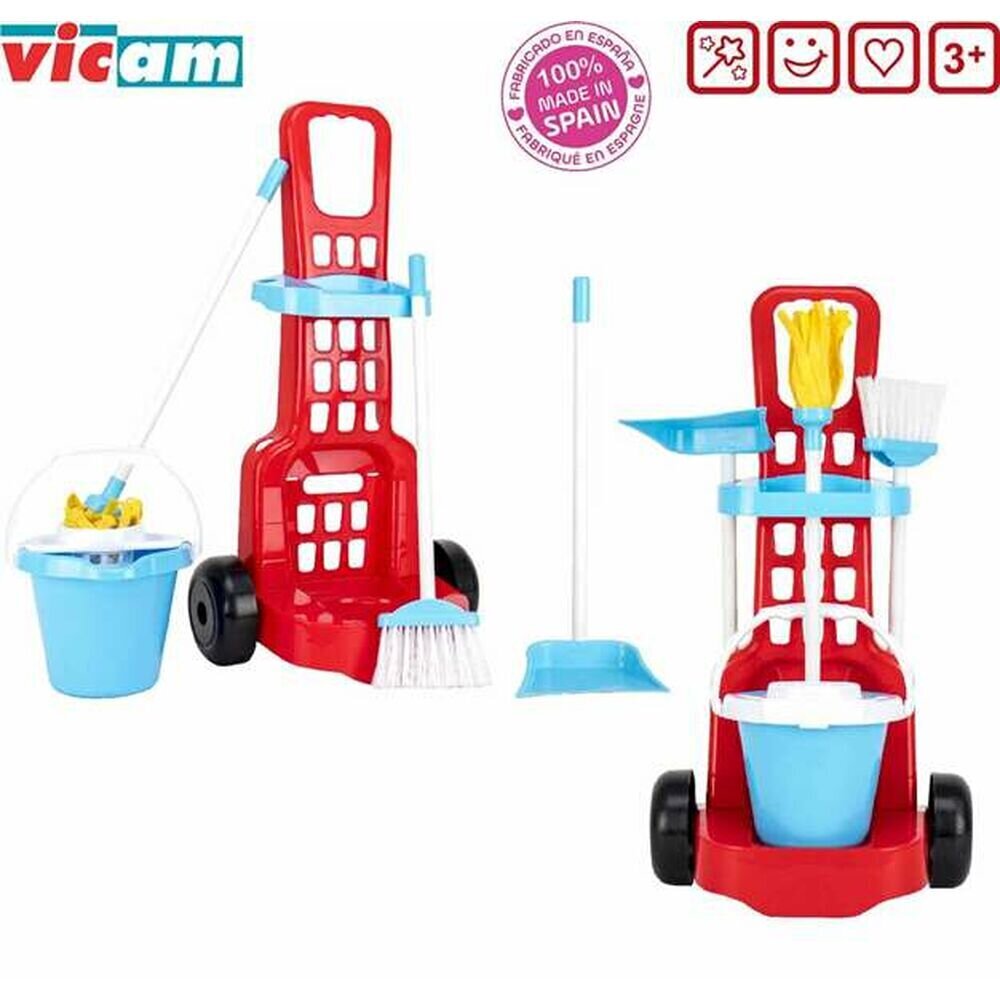 Žaislinis valymo vežimėlis kaina ir informacija | Žaislai mergaitėms | pigu.lt
