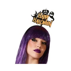 Plaukų lankelis Halloween, oranžinis цена и информация | Карнавальные костюмы | pigu.lt